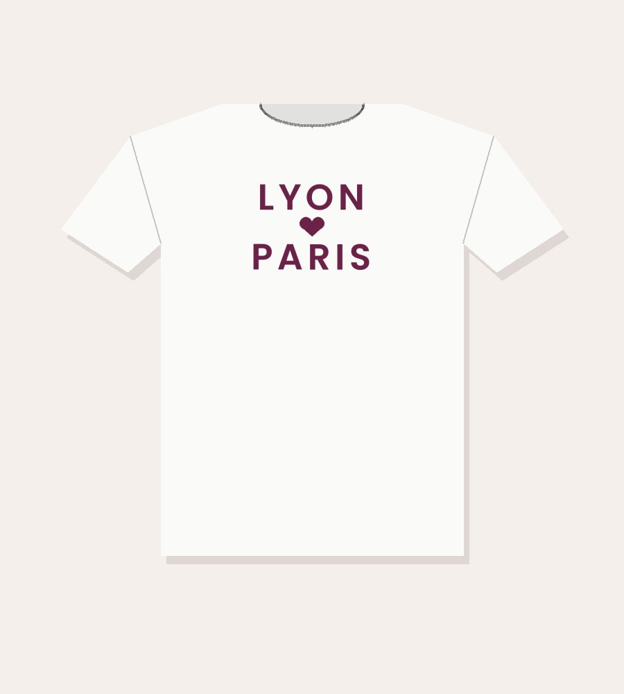Deux villes, un t-shirt
