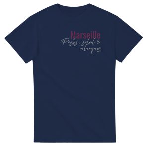 T-shirt Marseille, coloris Marine