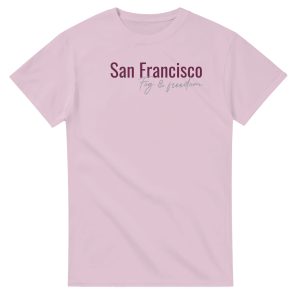 T-shirt San Francisco T-shirt San Francisco, coloris Rose clair