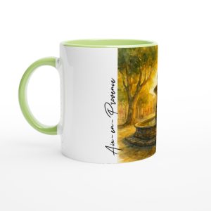 Mug en céramique Aix-en-Provence, coloris Céramique Verte