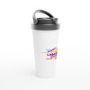 Mug de voyage blanc villes du Portugal