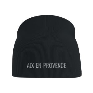 Bonnet Aix-en-Provence recyclé Bonnet Aix-en-Provence recyclé, coloris Noir