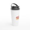 Mug de voyage blanc villes de Suisse Mug de voyage blanc villes de Suisse