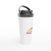 Mug de voyage blanc villes d’Ukraine Mug de voyage blanc villes d’Ukraine