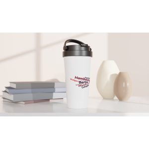 Mug de voyage blanc villes d’Allemagne Mug de voyage blanc villes d'Allemagne, photo 2