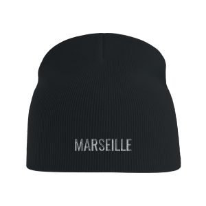 Bonnet Marseille recyclé Bonnet Marseille recyclé, coloris Noir