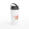Mug de voyage blanc villes d'Espagne