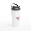 Mug de voyage blanc villes d'Italie