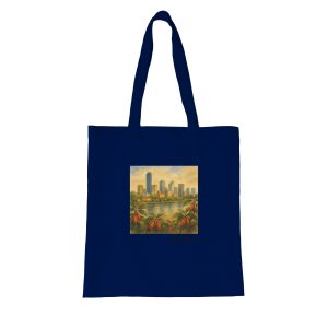 Sac fourre-tout bio Abidjan Sac fourre-tout bio Abidjan, coloris Marine