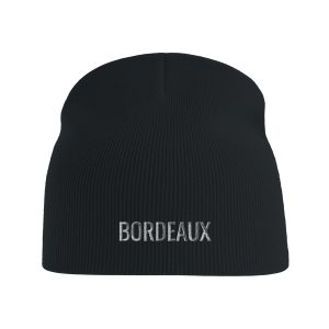 Bonnet Bordeaux recyclé Bonnet Bordeaux recyclé, coloris Noir