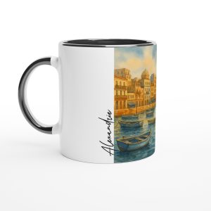 Mug en céramique Alexandrie, coloris Céramique noire