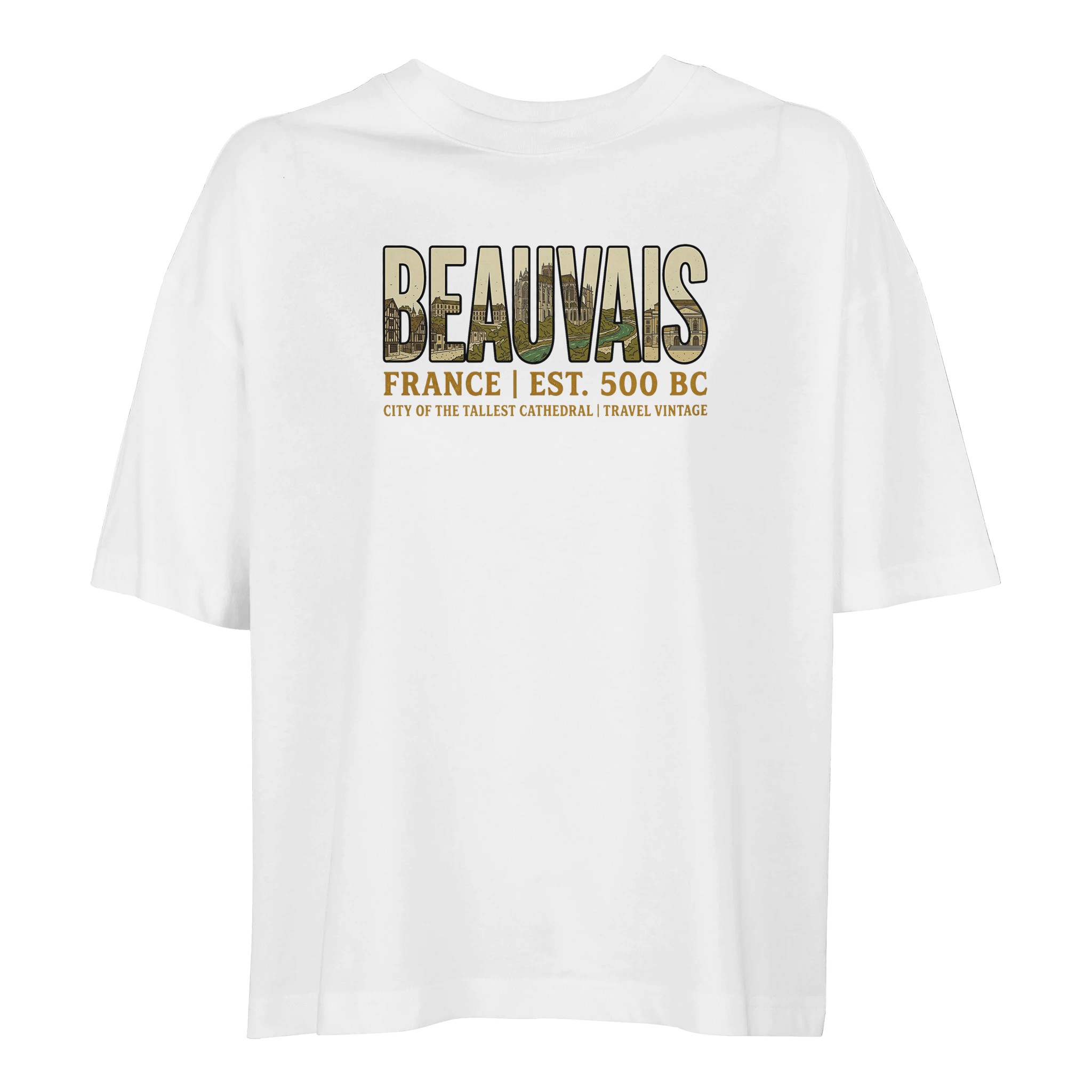 T-shirt Beauvais femme ample coton bio T-shirt Beauvais femme ample coton bio