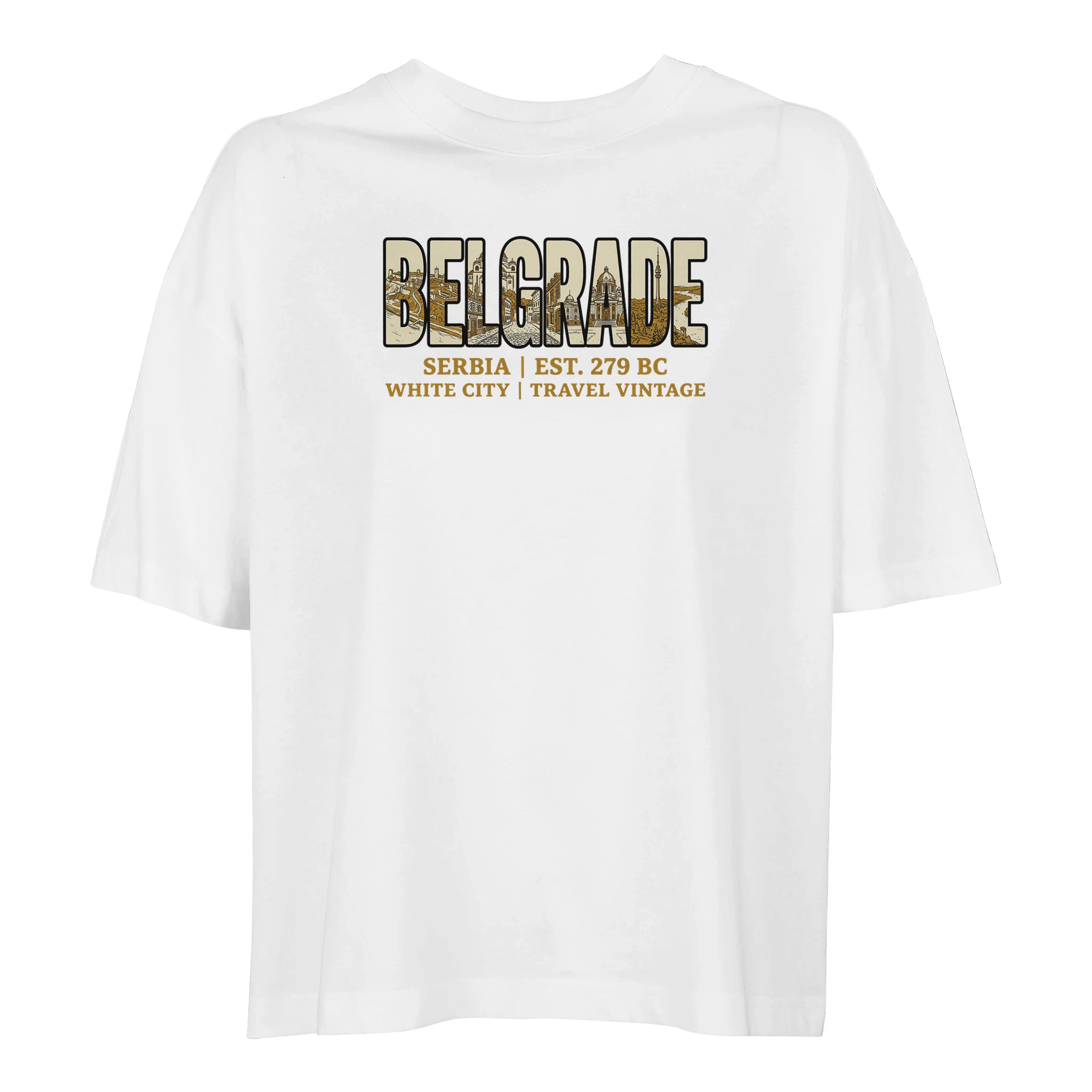 T-shirt Belgrade femme ample coton bio T-shirt Belgrade femme ample coton bio