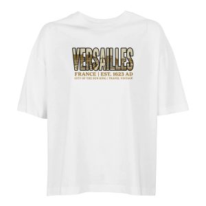 T-shirt Versailles femme ample coton bio ville T-shirt Versailles femme ample coton bio ville