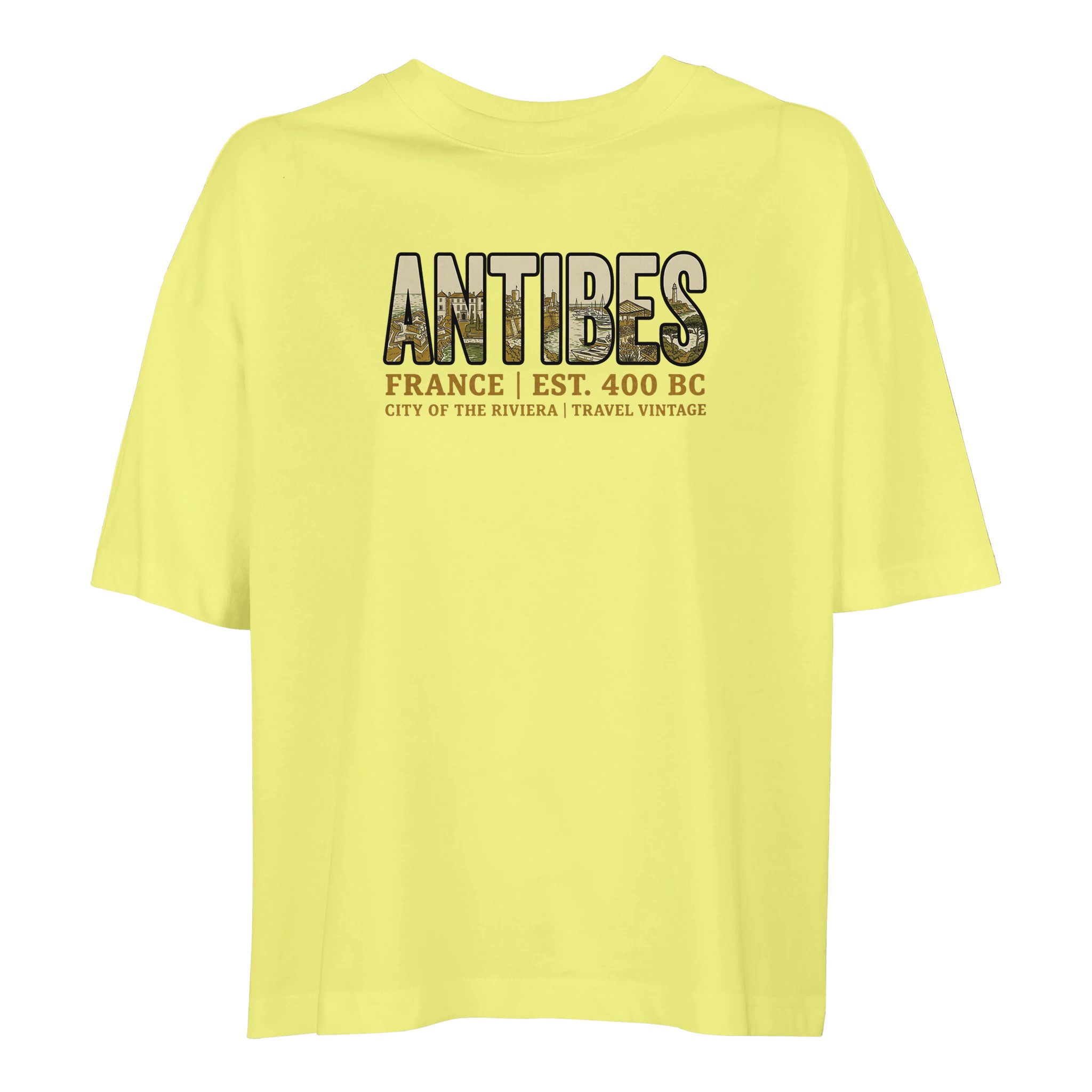 T-shirt Antibes femme ample coton bio Riviera T-shirt Antibes femme ample coton bio Riviera