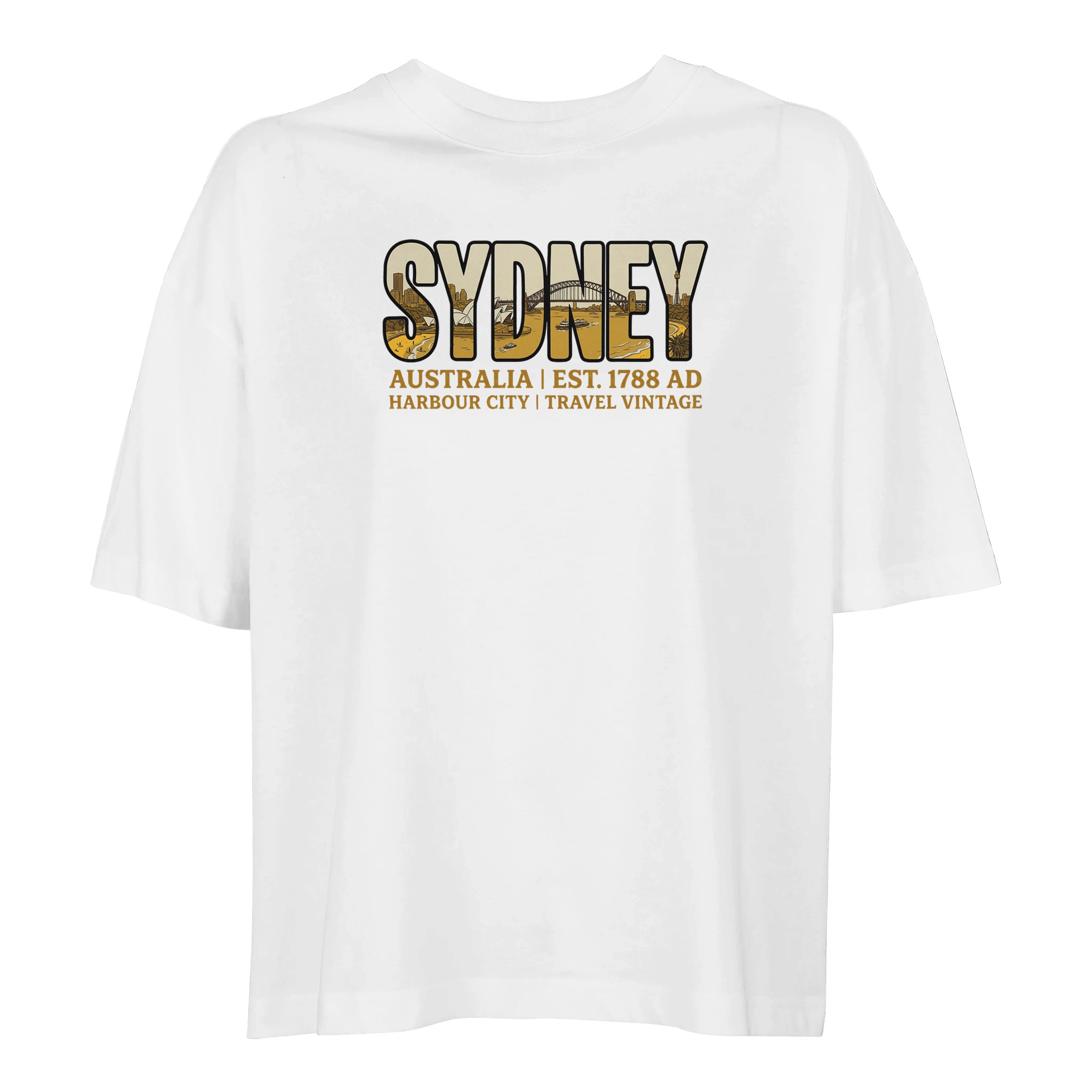 T-shirt Sydney femme ample coton bio conversion T-shirt Sydney femme ample coton bio conversion