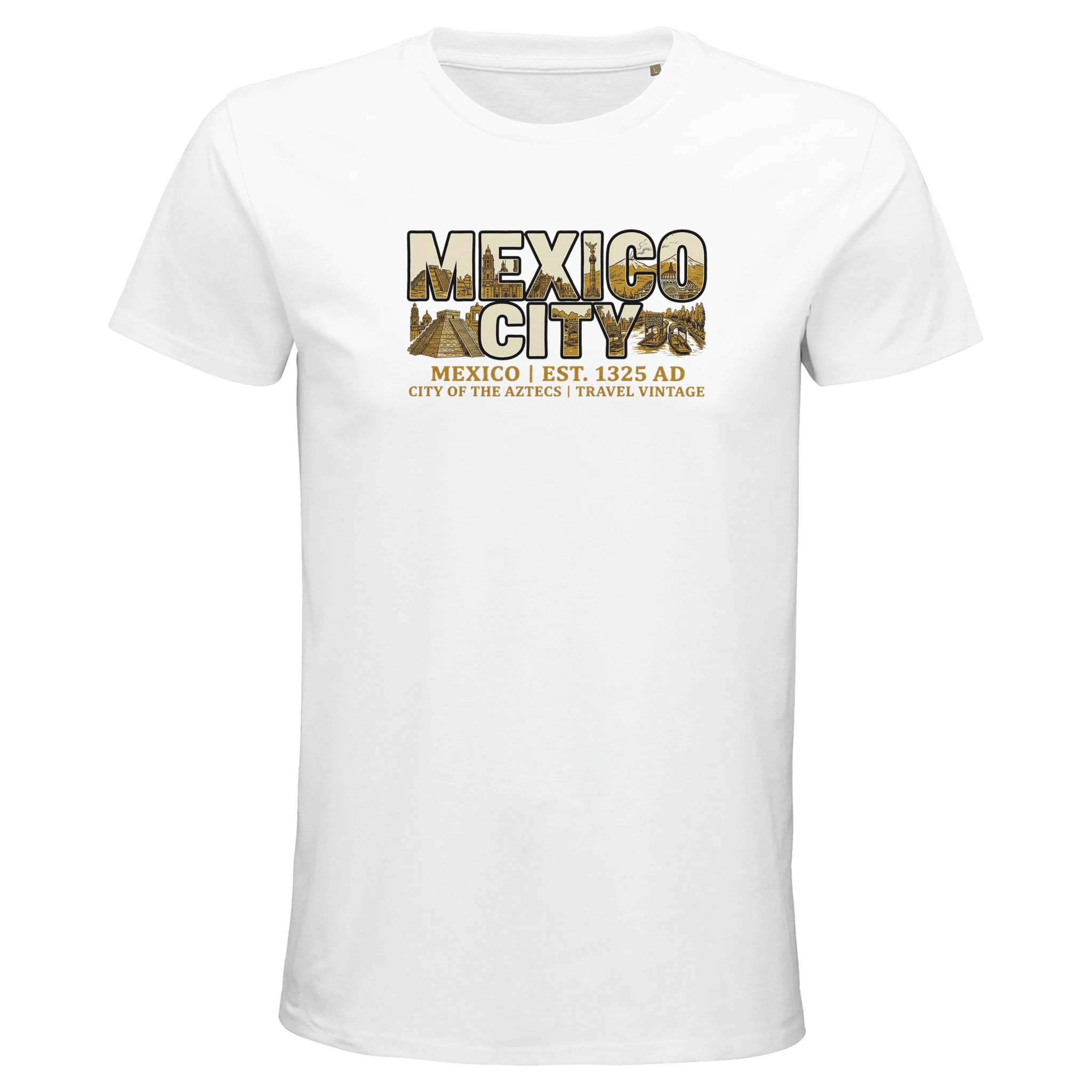 T-shirt Mexico City homme bio ajusté T-shirt Mexico City homme bio ajusté