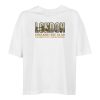 T-shirt London femme ample coton bio