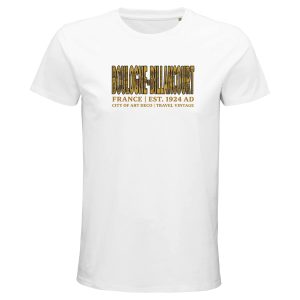 T-shirt Boulogne-Billancourt homme bio ajusté T-shirt Boulogne-Billancourt homme bio ajusté