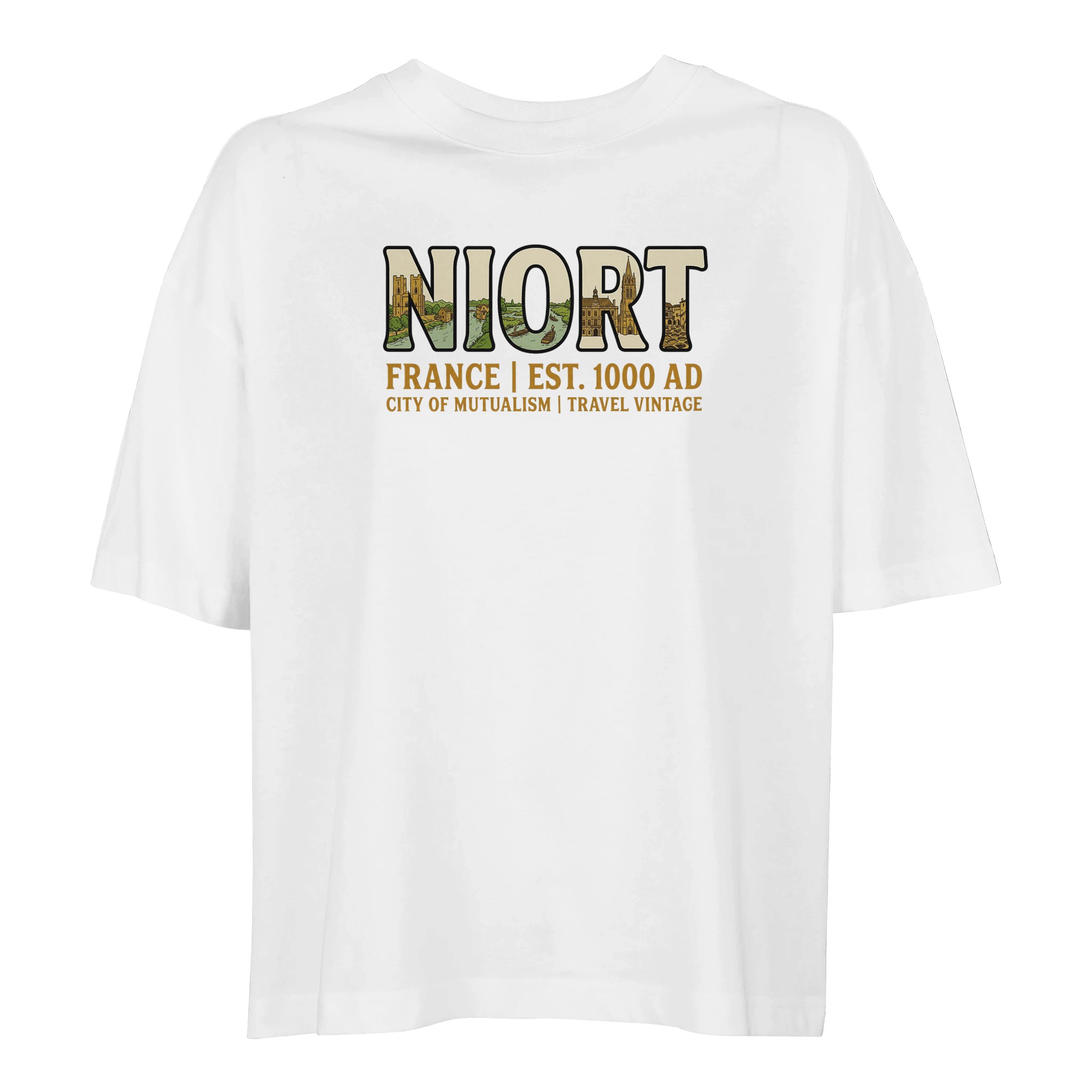 T-shirt Niort femme ample coton bio conversion T-shirt Niort femme ample coton bio conversion