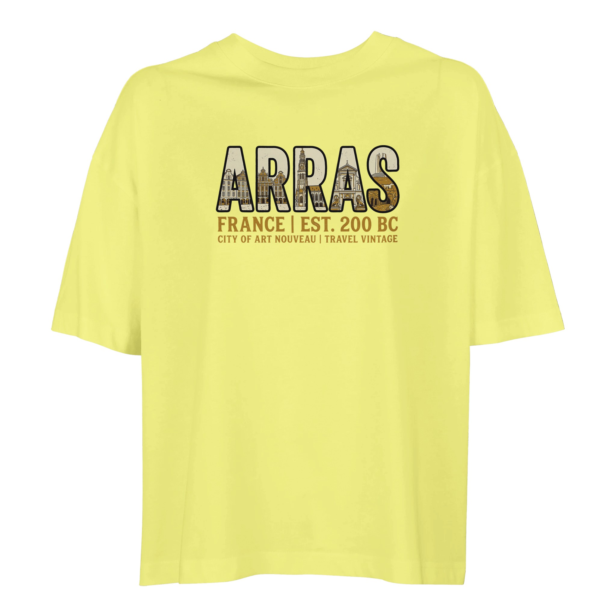 T-shirt Arras femme ample coton bio ville stylé T-shirt Arras femme ample coton bio ville stylé