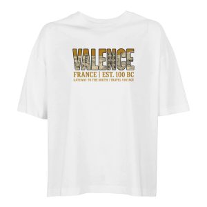 T-shirt Valence femme ample coton bio ville T-shirt Valence femme ample coton bio ville