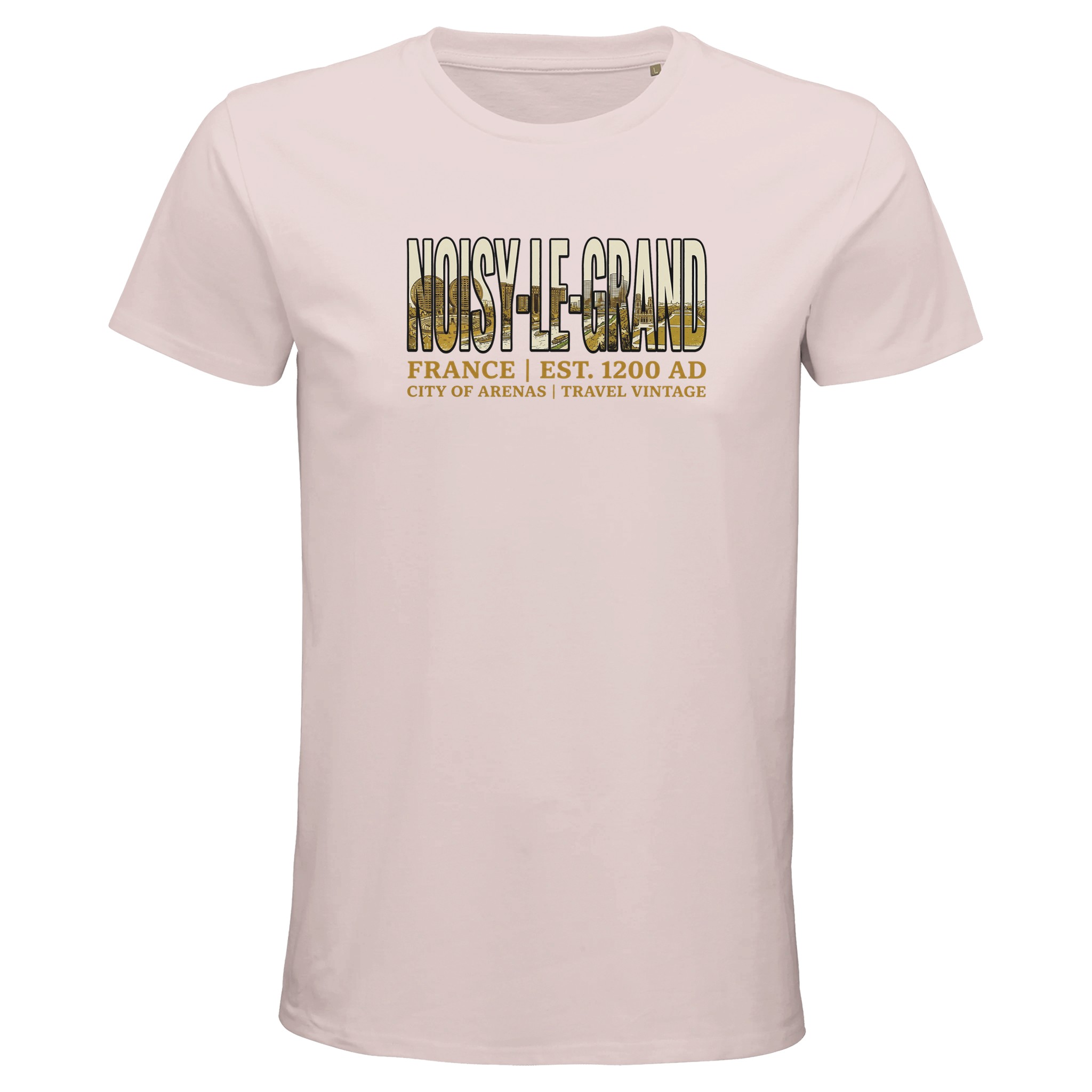 T-shirt Noisy-le-Grand homme bio ajusté T-shirt Noisy-le-Grand homme bio ajusté