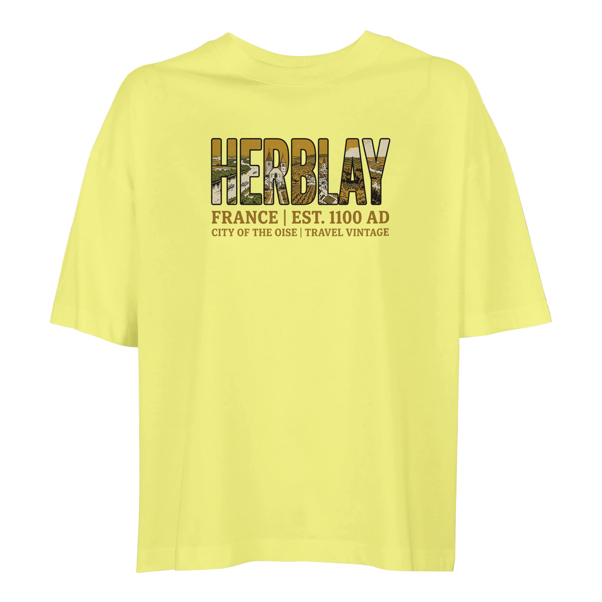T-shirt Herblay femme ample coton bio ville T-shirt Herblay femme ample coton bio ville