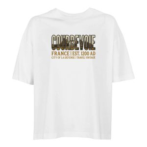 T-shirt Courbevoie femme ample coton bio ville T-shirt Courbevoie femme ample coton bio ville
