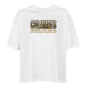 T-shirt Colombes femme ample coton bio ville T-shirt Colombes femme ample coton bio ville