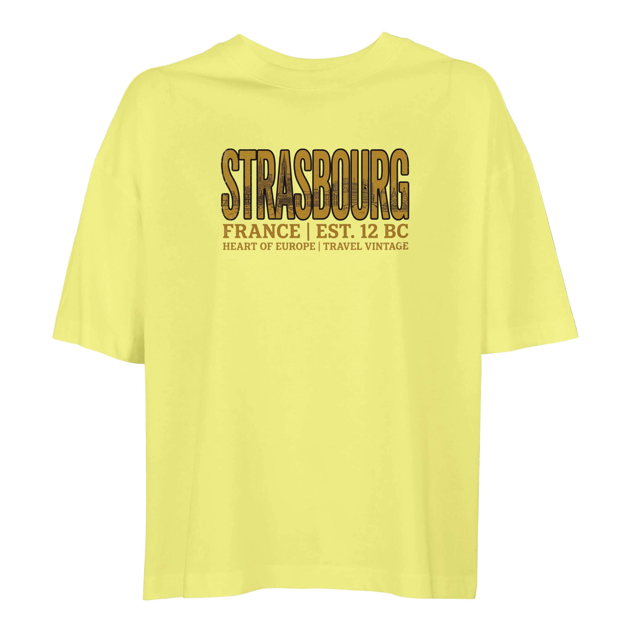 T-shirt Strasbourg femme ample coton bio T-shirt Strasbourg femme ample coton bio