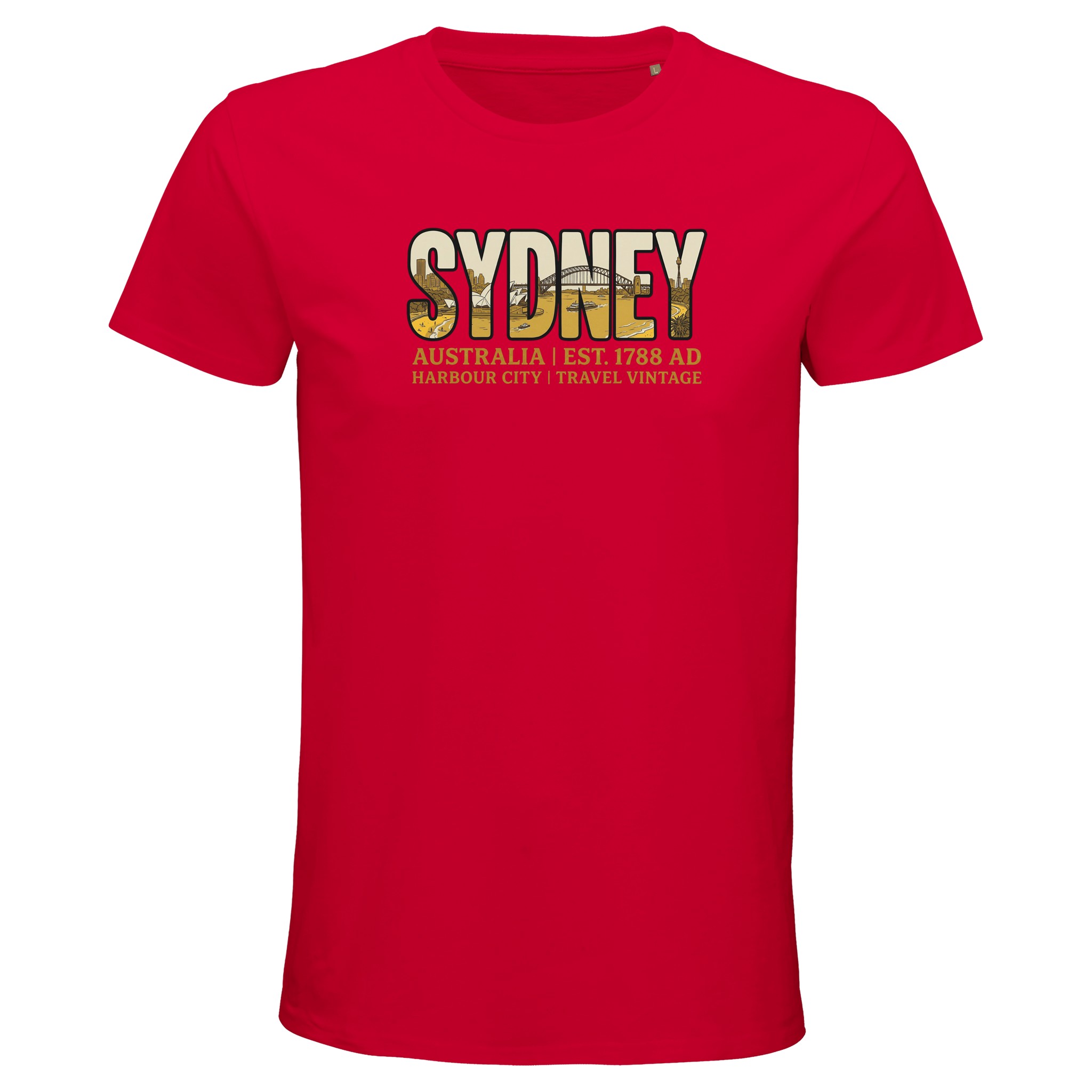 T-shirt Sydney homme bio ajusté Harbour City T-shirt Sydney homme bio ajusté Harbour City