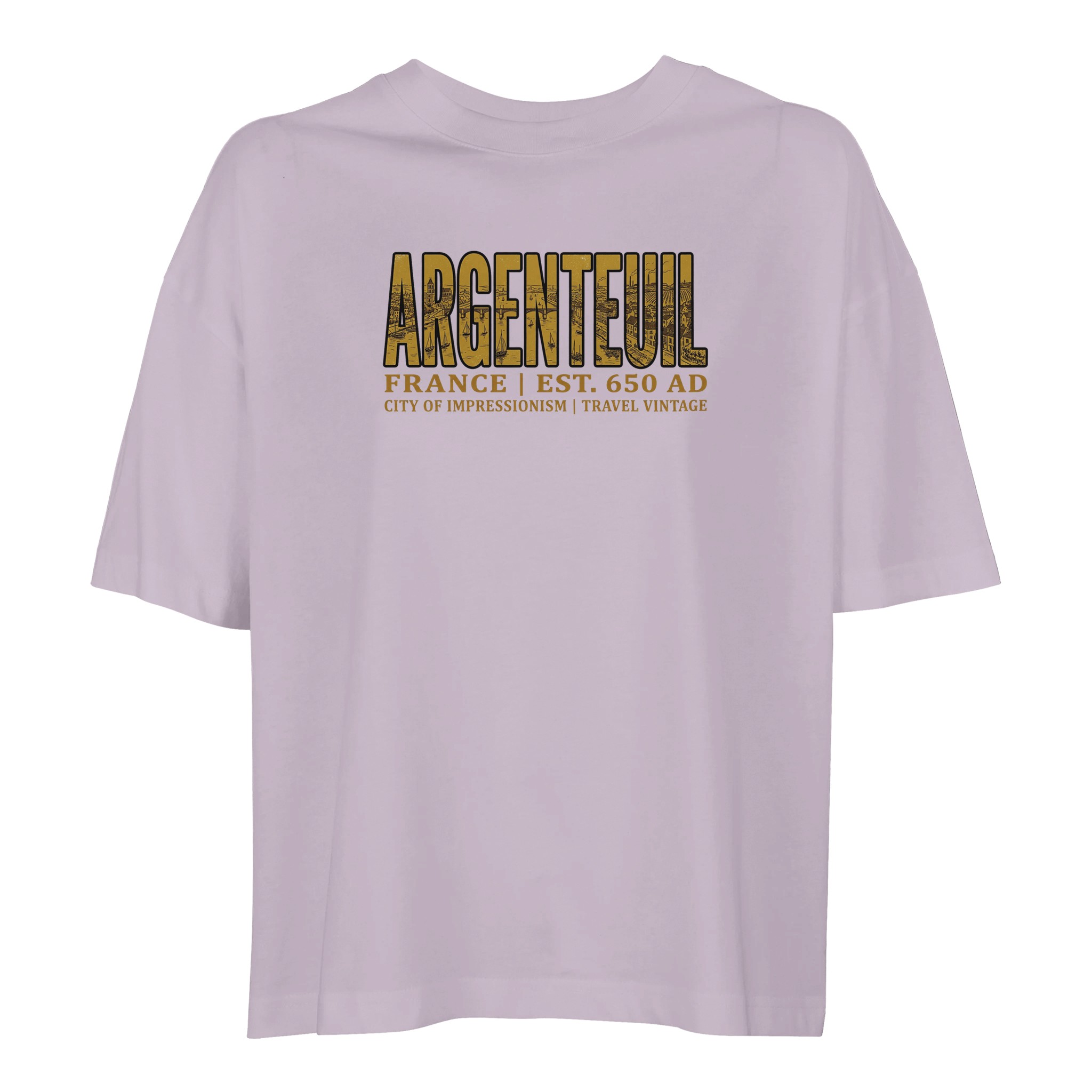 T-shirt Argenteuil femme ample coton bio T-shirt Argenteuil femme ample coton bio