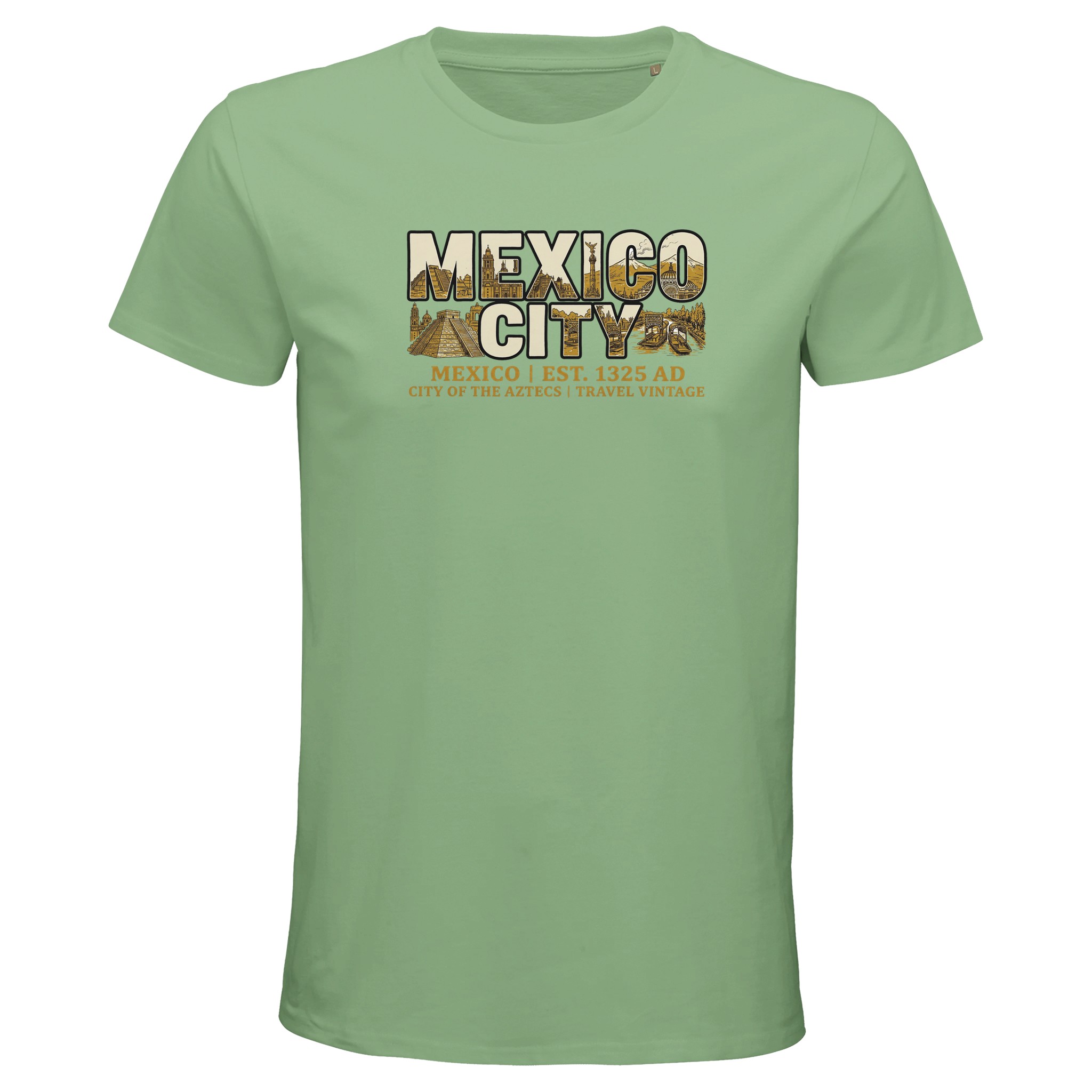 T-shirt Mexico City homme bio ajusté T-shirt Mexico City homme bio ajusté