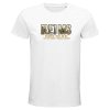 T-shirt Reims homme bio ajusté ville historique