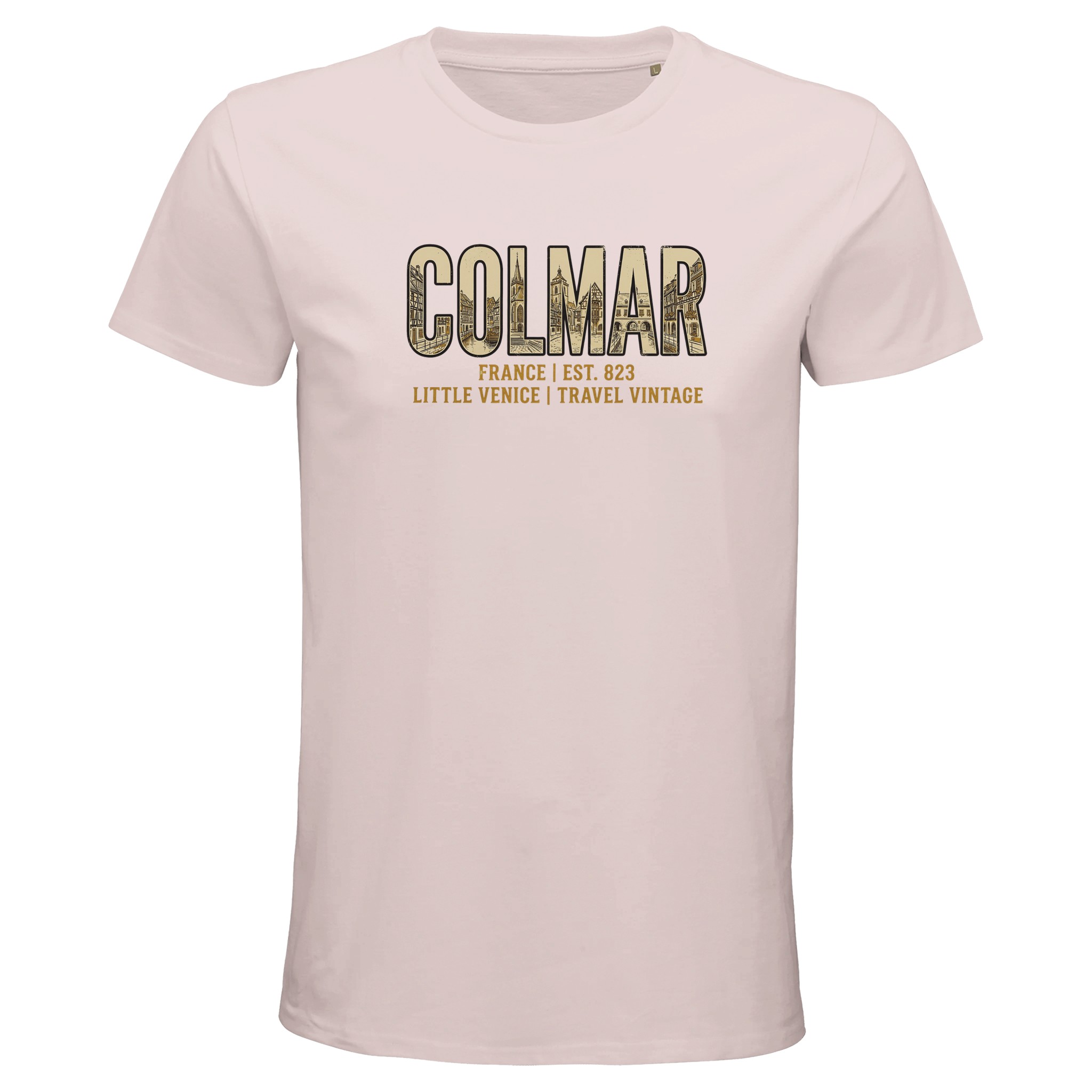 T-shirt Colmar homme bio ajusté Little Venice T-shirt Colmar homme bio ajusté Little Venice