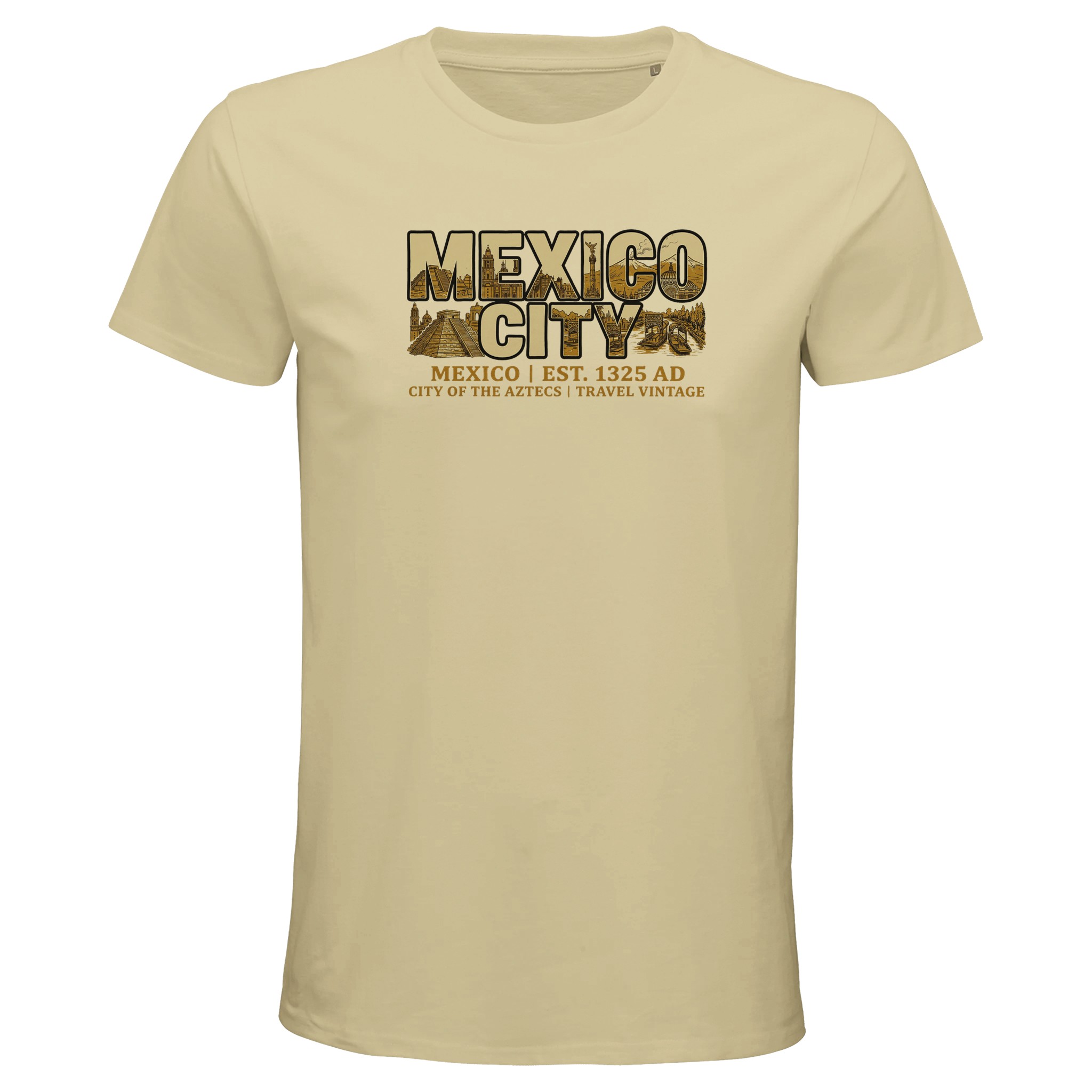 T-shirt Mexico City homme bio ajusté T-shirt Mexico City homme bio ajusté