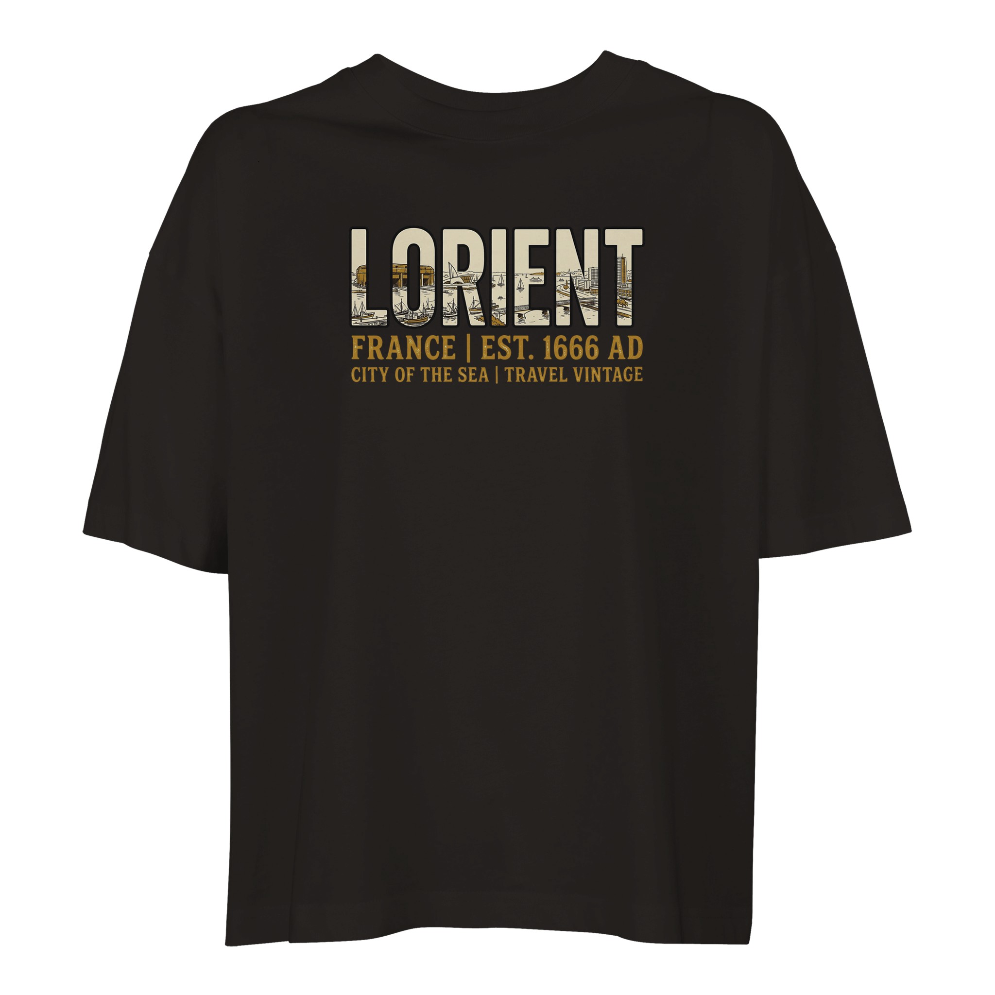 T-shirt Lorient femme ample coton en conversion bio T-shirt Lorient femme ample coton en conversion bio