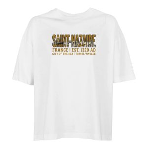 T-shirt Saint-Nazaire femme ample coton bio T-shirt Saint-Nazaire femme ample coton bio