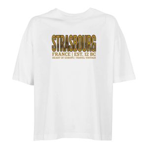 T-shirt Strasbourg femme ample coton bio T-shirt Strasbourg femme ample coton bio