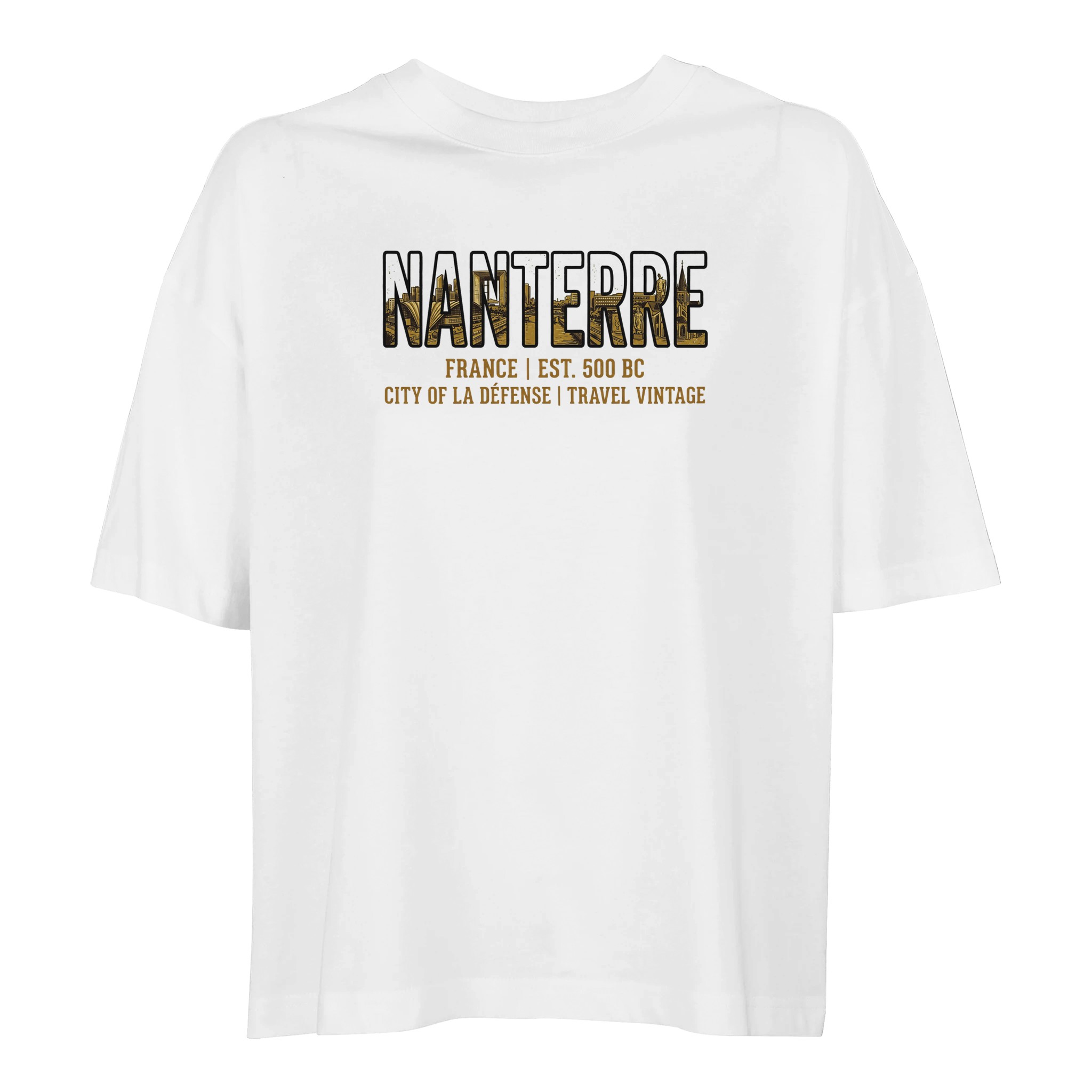T-shirt Nanterre femme ample coton bio éco-responsable T-shirt Nanterre femme ample coton bio éco-responsable