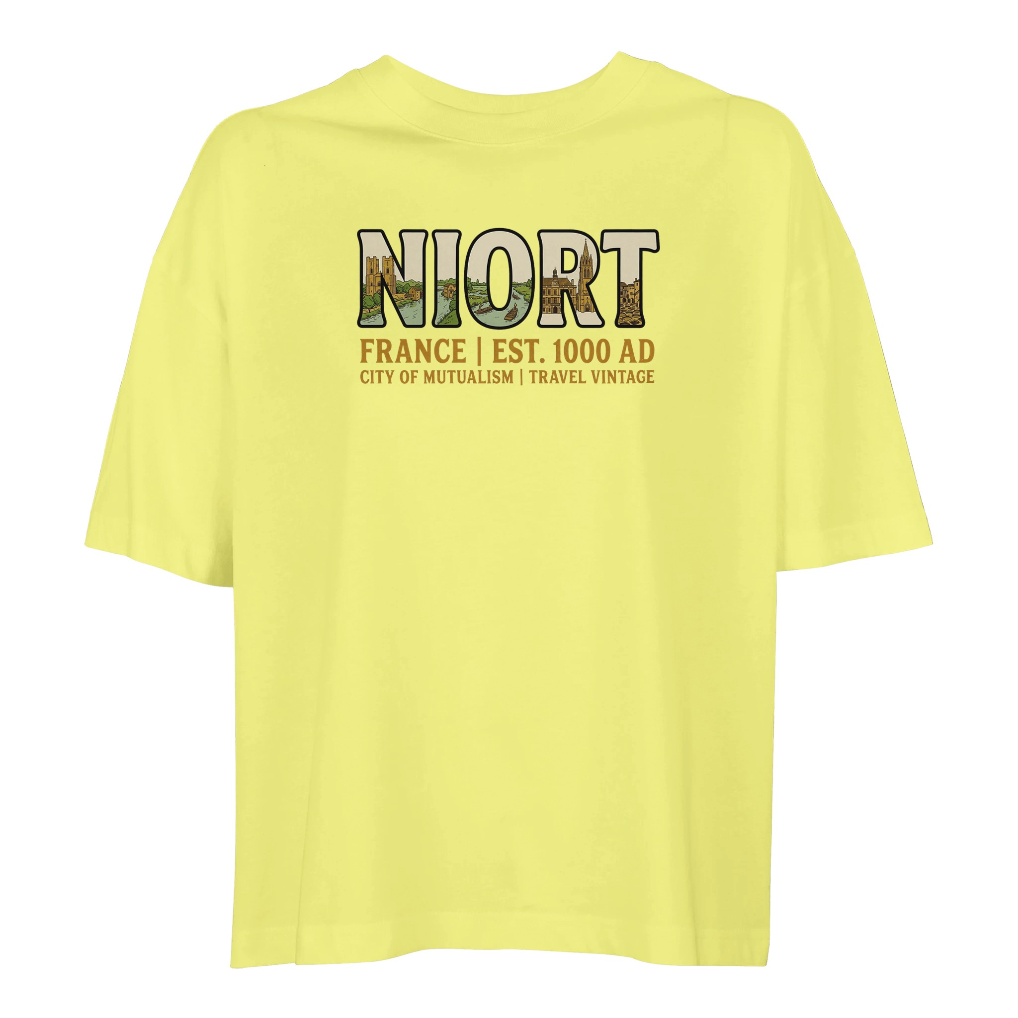 T-shirt Niort femme ample coton bio conversion T-shirt Niort femme ample coton bio conversion