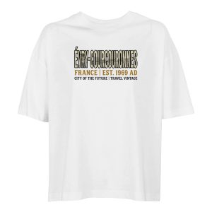 T-shirt Évry-Courcouronnes femme ample coton bio T-shirt Évry-Courcouronnes femme ample coton bio