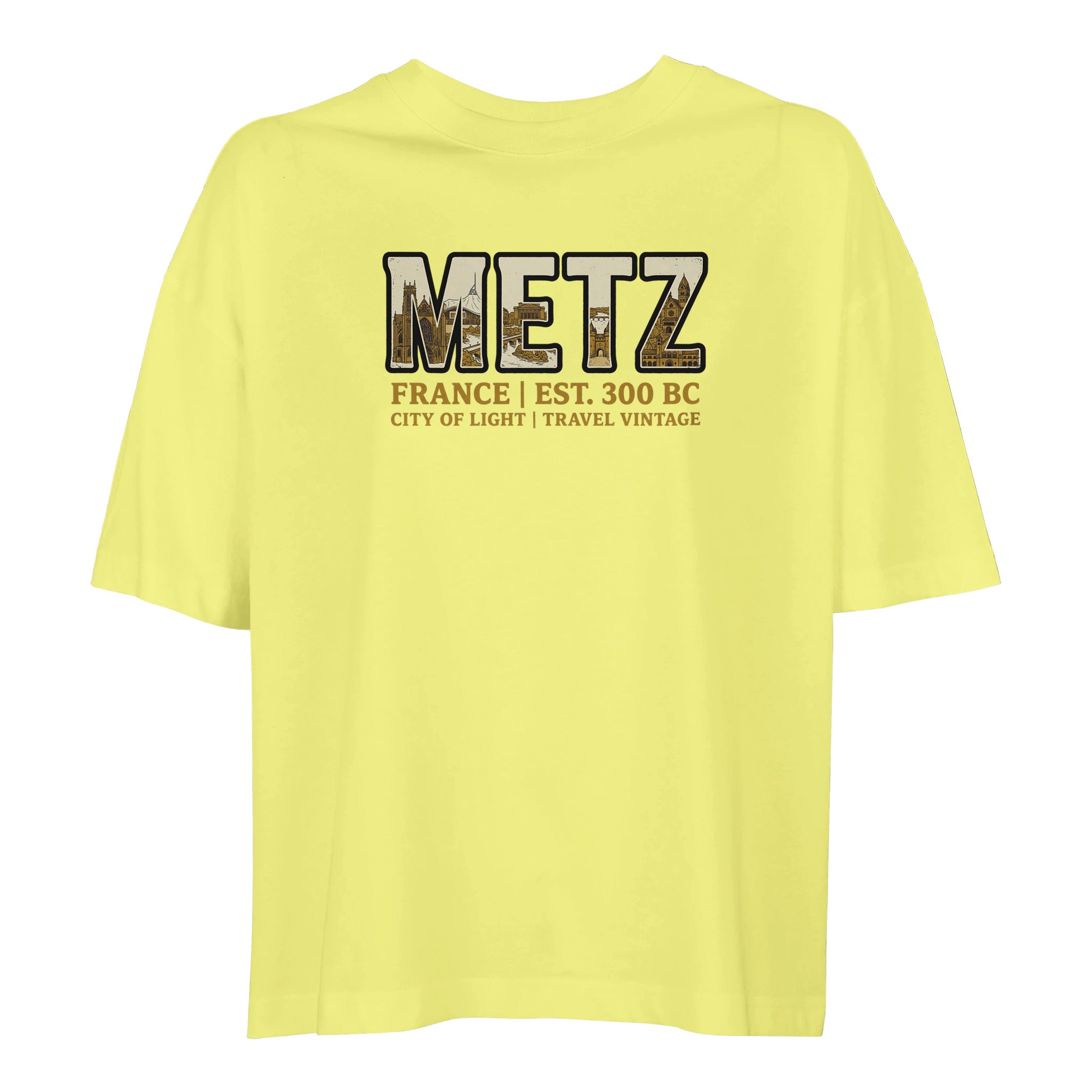 T-shirt Metz femme ample coton bio conversion T-shirt Metz femme ample coton bio conversion