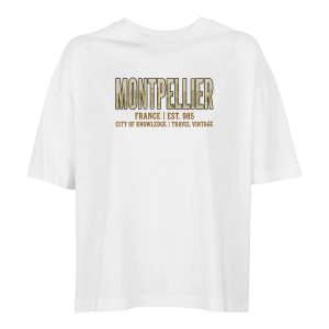 T-shirt Montpellier femme ample coton bio T-shirt Montpellier femme ample coton bio