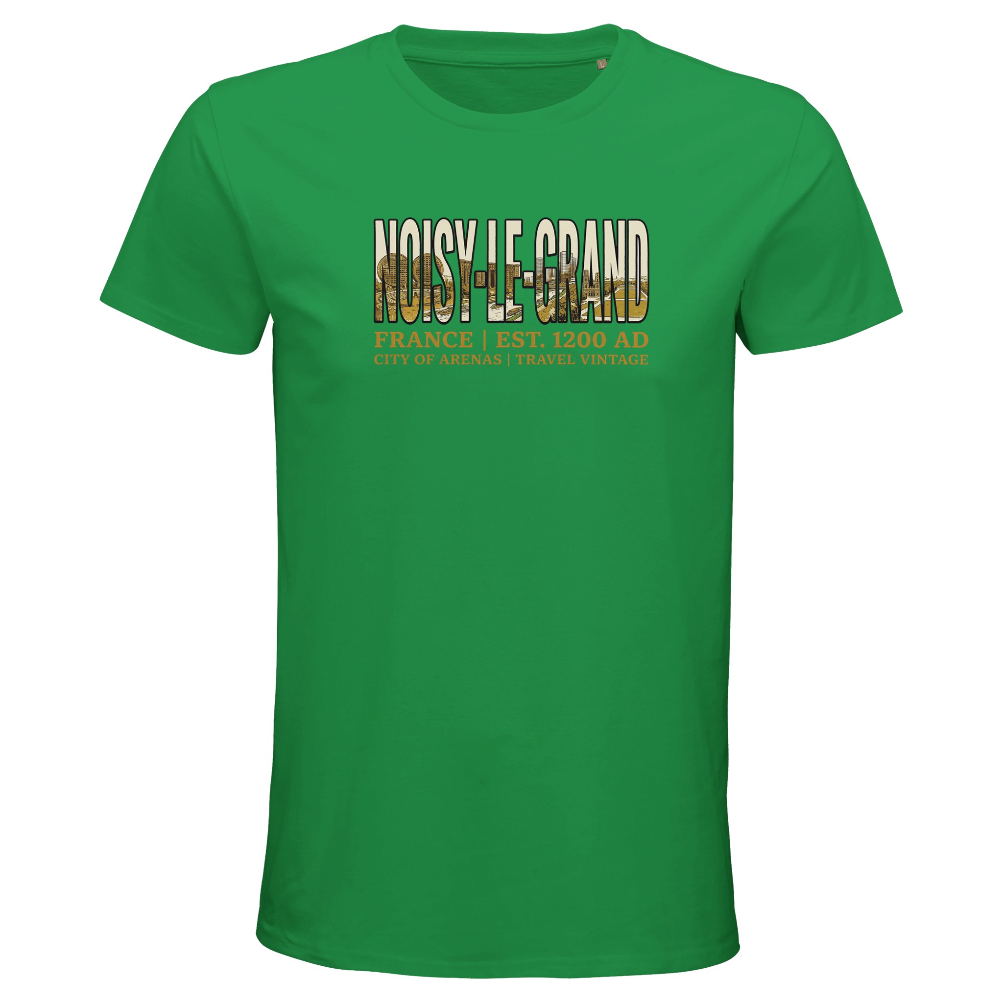 T-shirt Noisy-le-Grand homme bio ajusté T-shirt Noisy-le-Grand homme bio ajusté