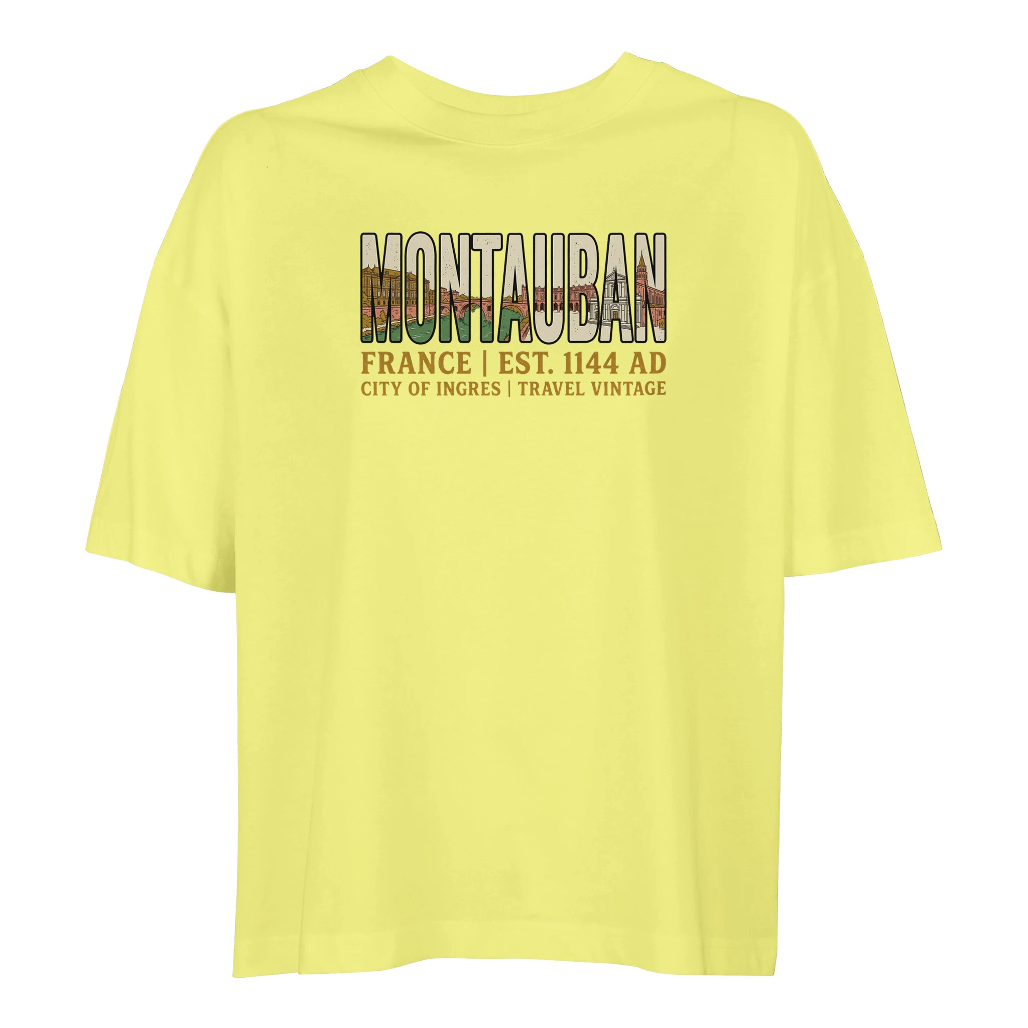 T-shirt Montauban femme ample coton bio T-shirt Montauban femme ample coton bio