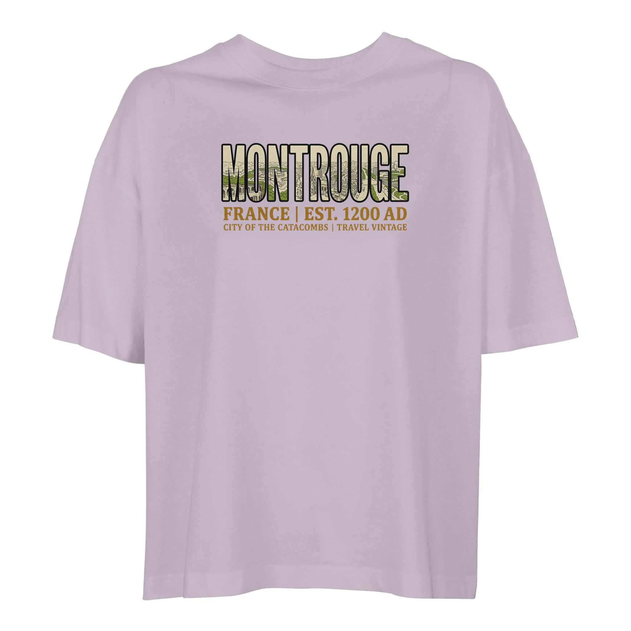 T-shirt Montrouge femme ample coton bio ville T-shirt Montrouge femme ample coton bio ville
