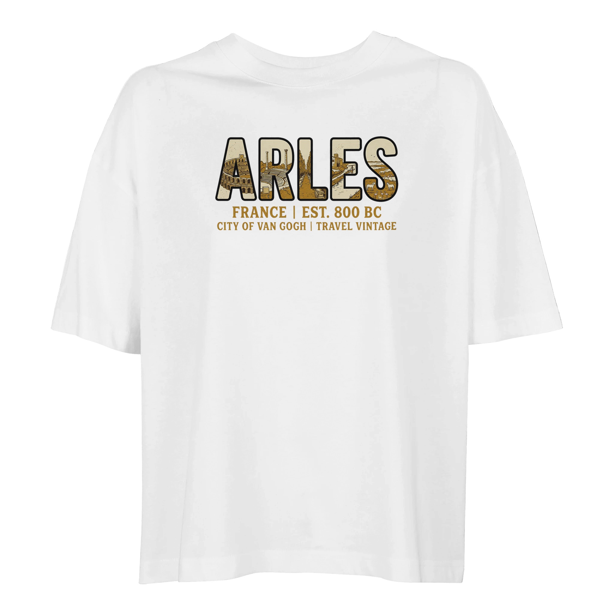 T-shirt Arles femme ample coton bio conversion T-shirt Arles femme ample coton bio conversion