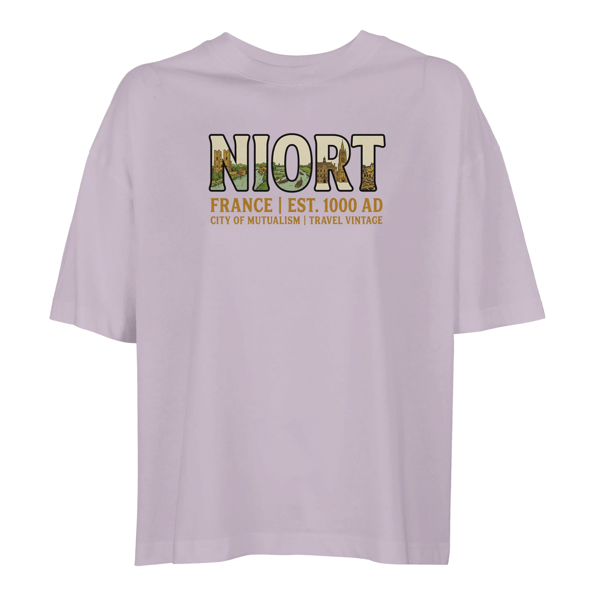 T-shirt Niort femme ample coton bio conversion T-shirt Niort femme ample coton bio conversion